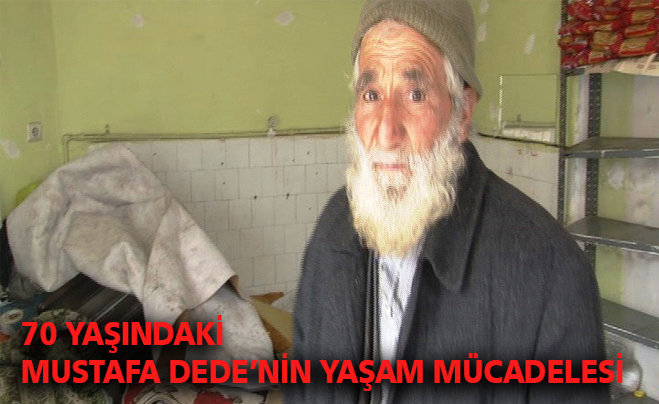 YAŞLI ADAM 3 YILDIR BOŞ DÜKKANDA KALIYOR